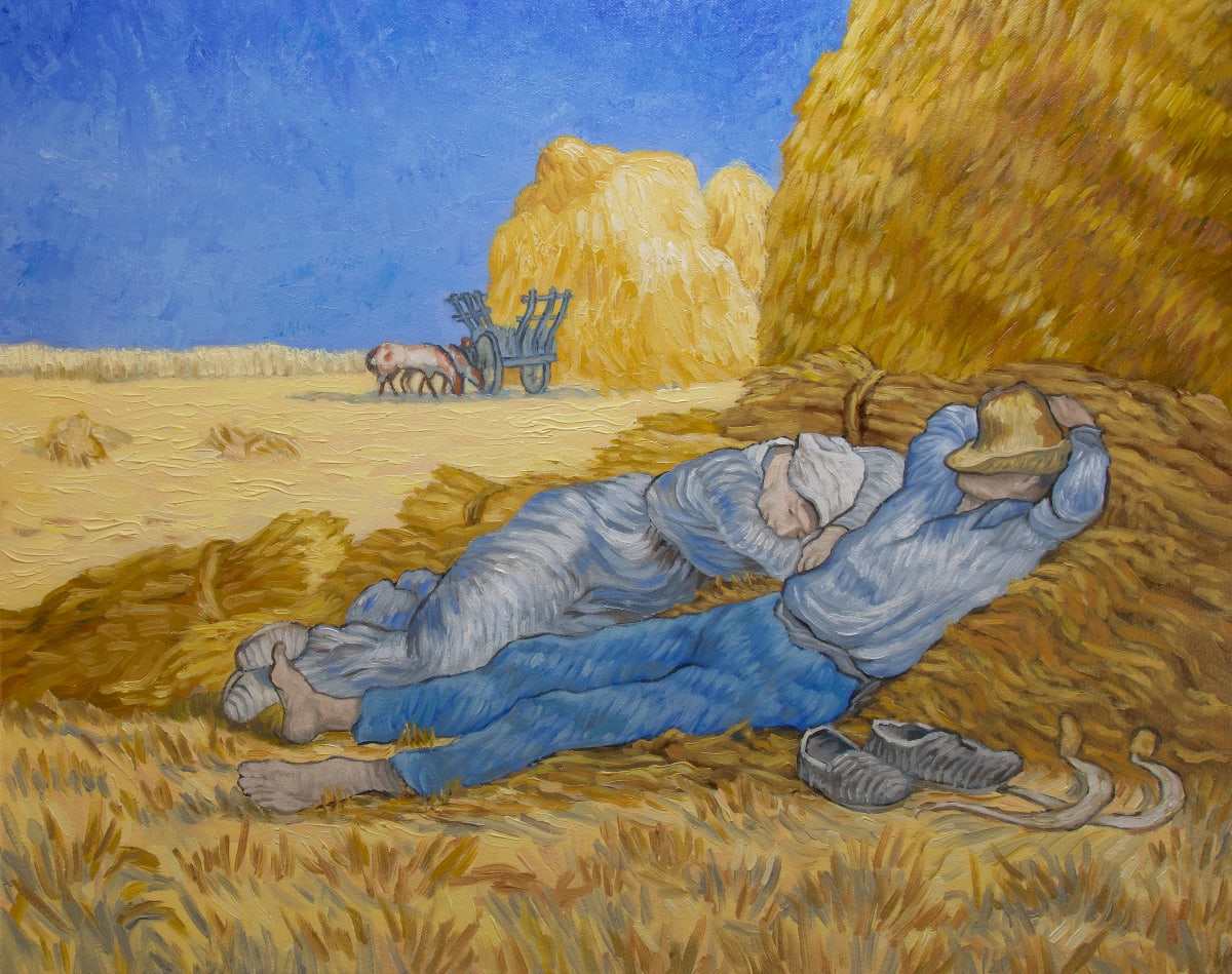 The Siesta, after Vincent Van Gogh by Sonia Kane, Image 1.
