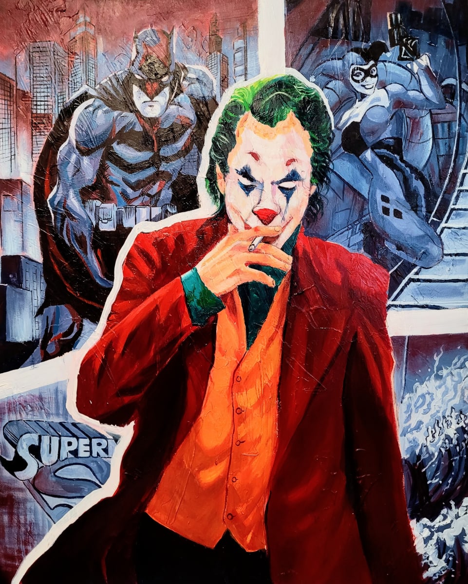 Joker's Wild by Andrea Castaneda by Derek Gores Gallery 