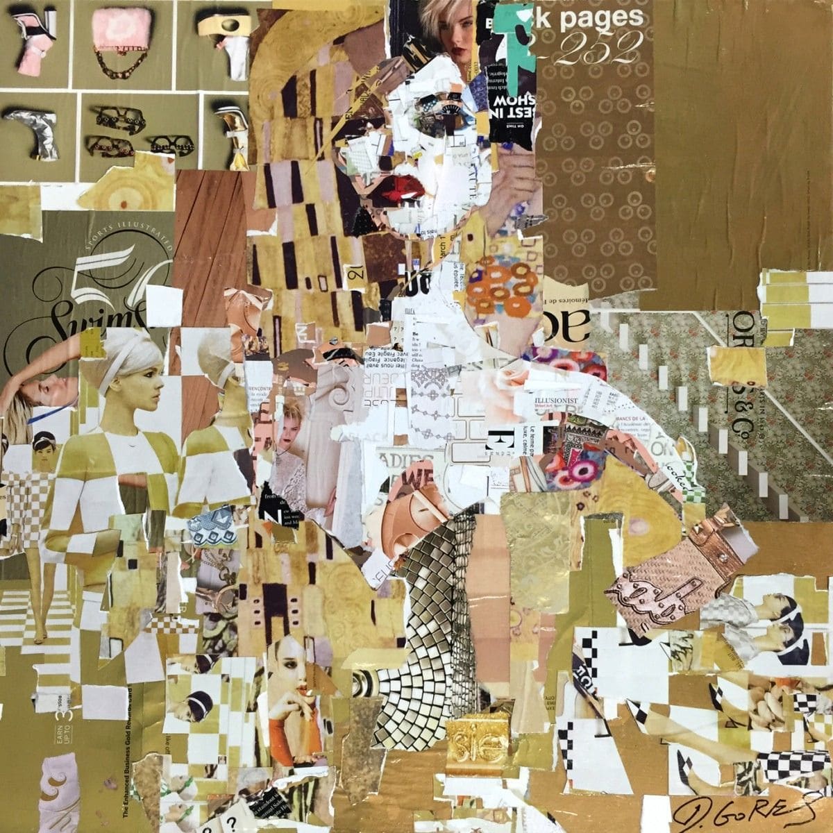 Full Volume Klimt Gold by Derek Gores by Derek Gores Gallery 