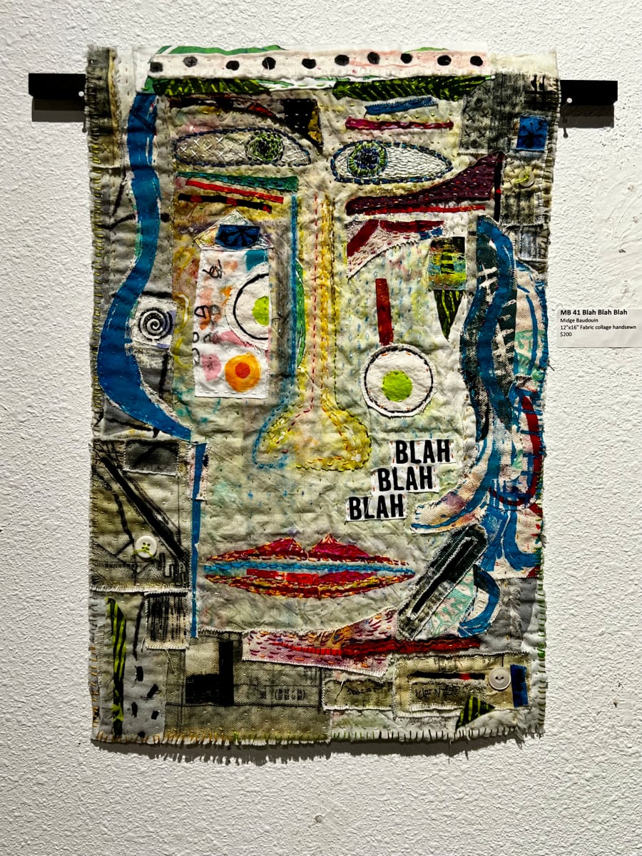 Blah, Blah, Blah by Midge Baudouin by Derek Gores Gallery 