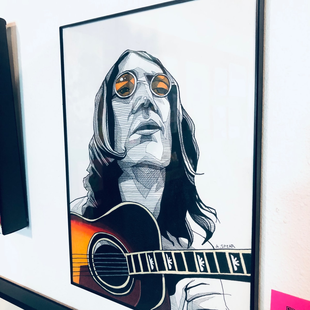 Acoustic Lennon by Andrew Spear by Derek Gores Gallery 