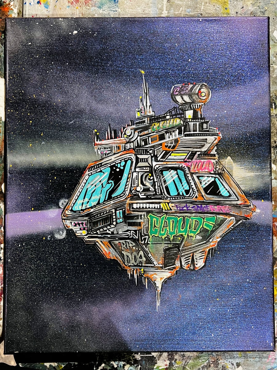 Cloud Ship by Daniel Vazquez III by Derek Gores Gallery 