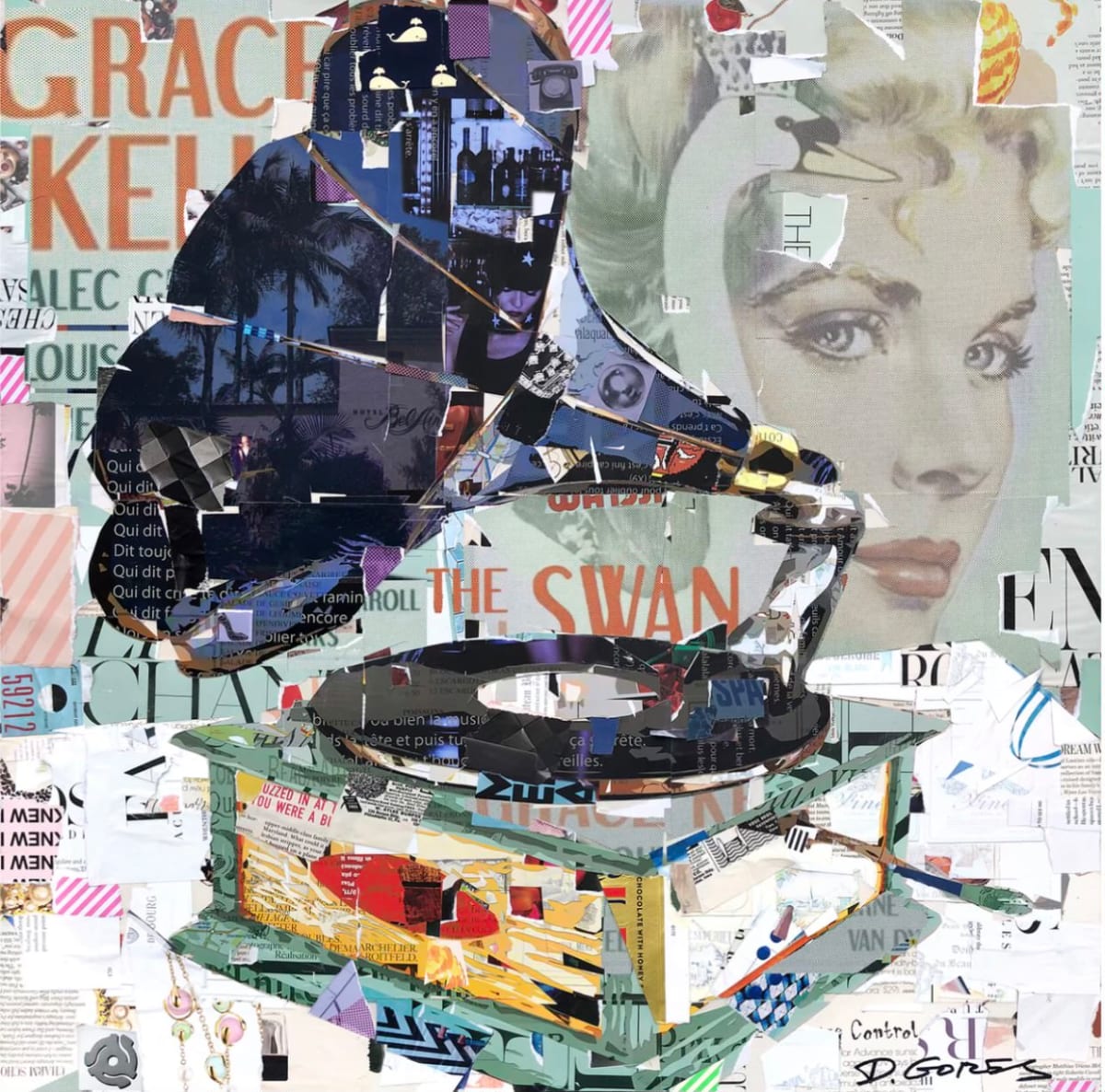 The Swan by Derek Gores by Derek Gores Gallery 