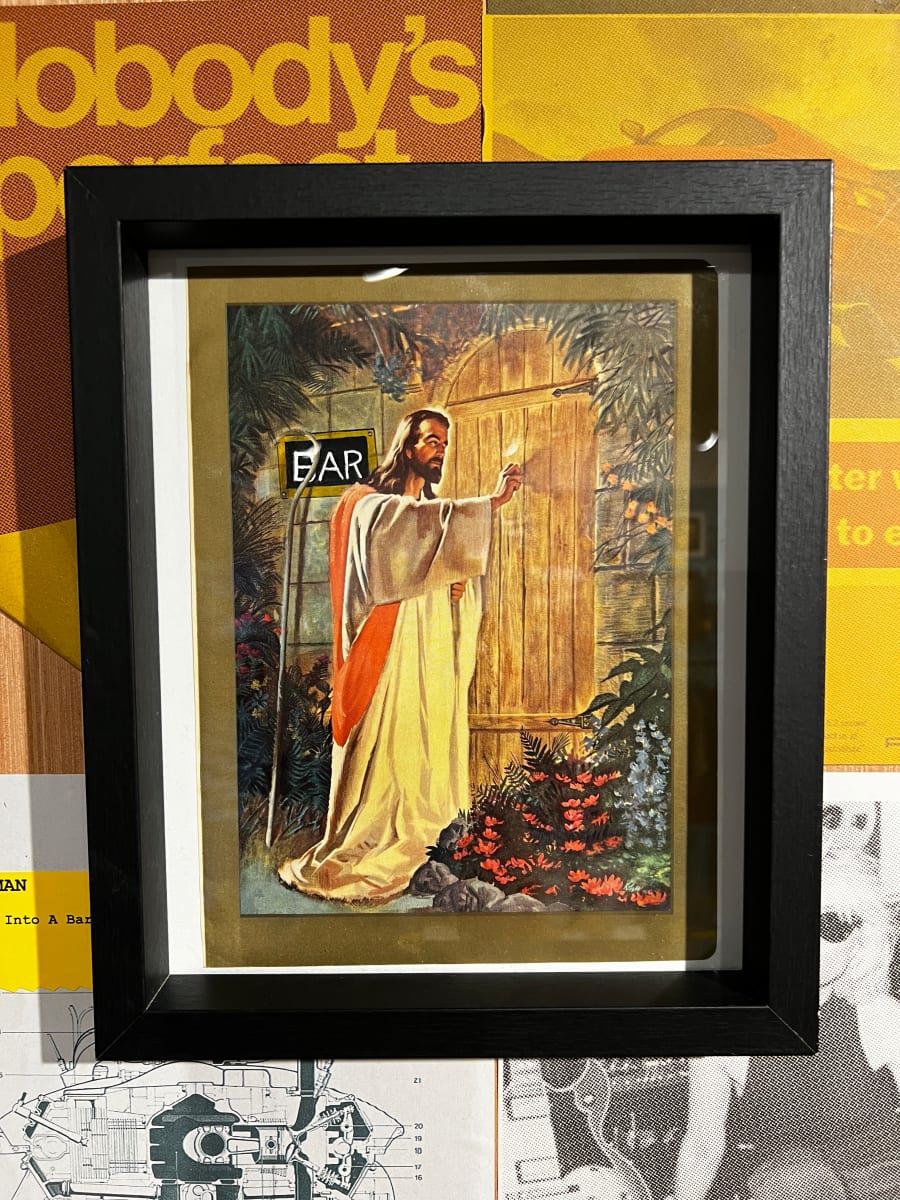 Jesus Walks Into A Bar... by Nico Lehman by Derek Gores Gallery 