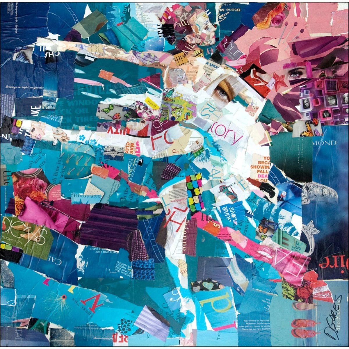 Lines Curving Away by Derek Gores by Derek Gores Gallery 