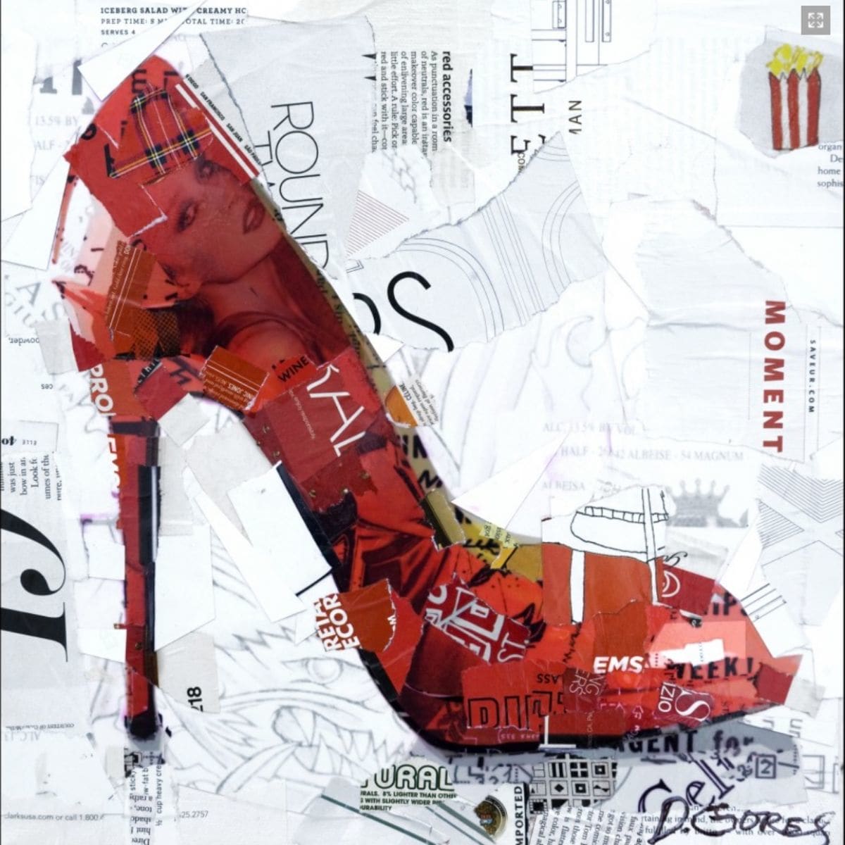 Moment in Red by Derek Gores by Derek Gores Gallery 