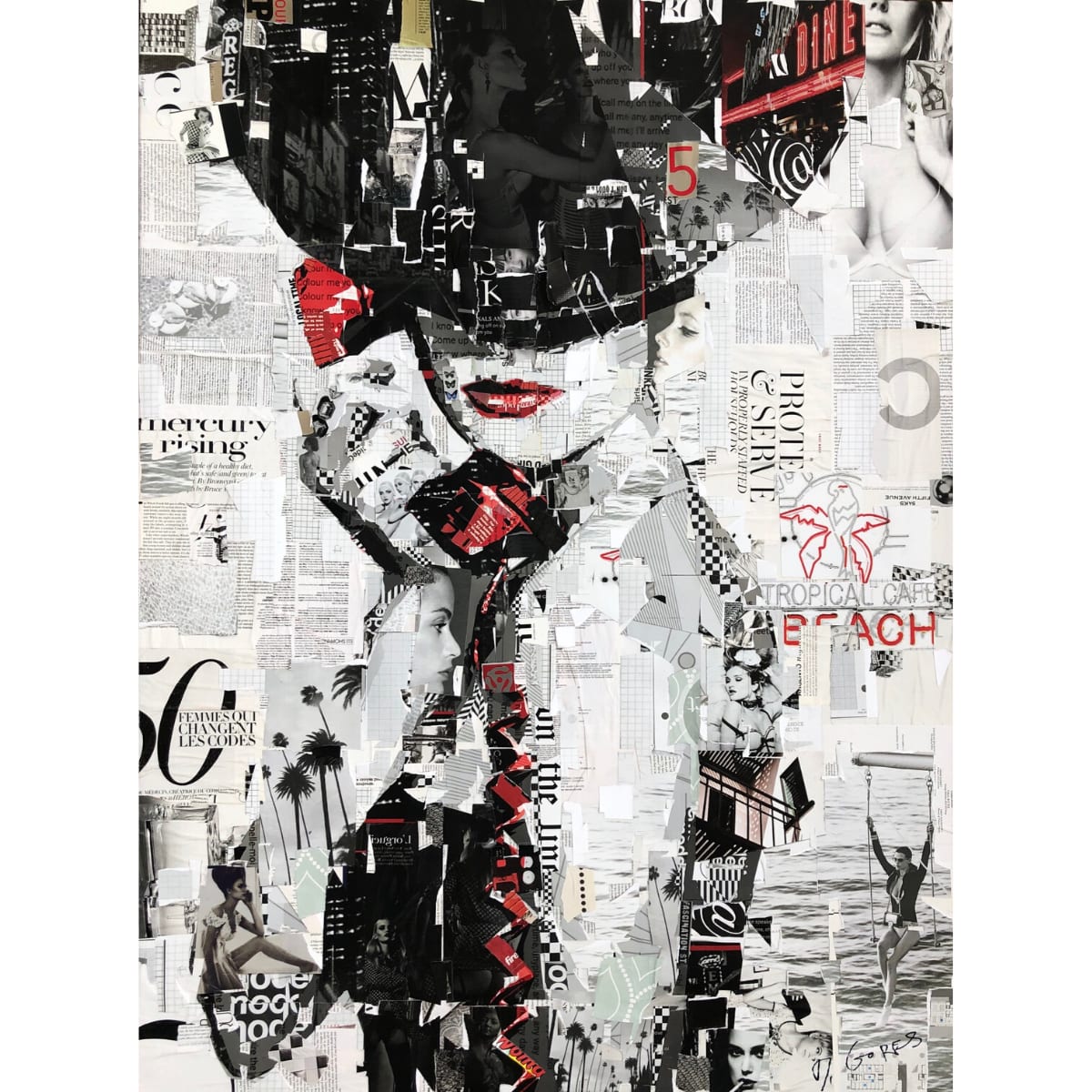 On The Line by Derek Gores by Derek Gores Gallery 