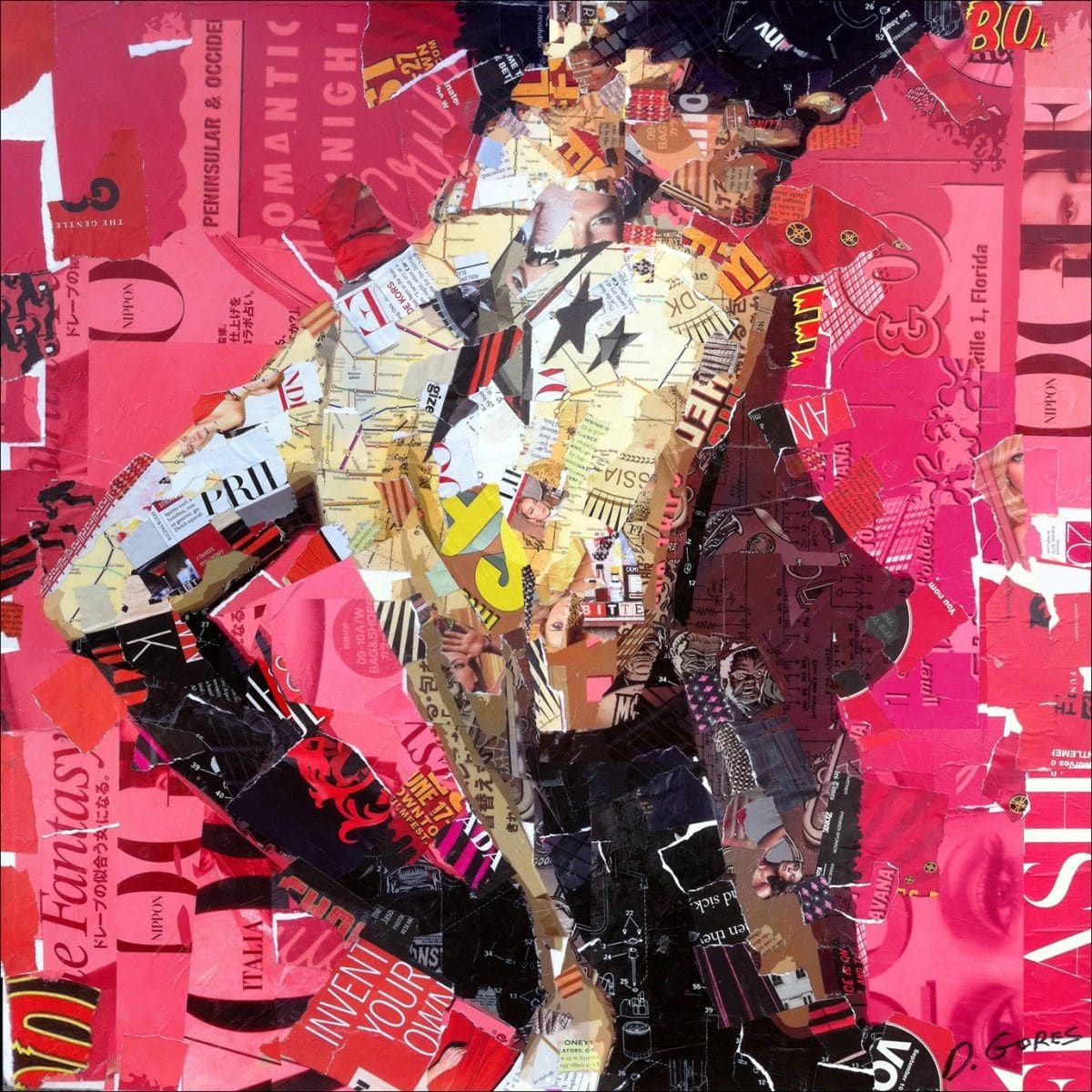 Nifty, Gifty, Red by Derek Gores by Derek Gores Gallery 