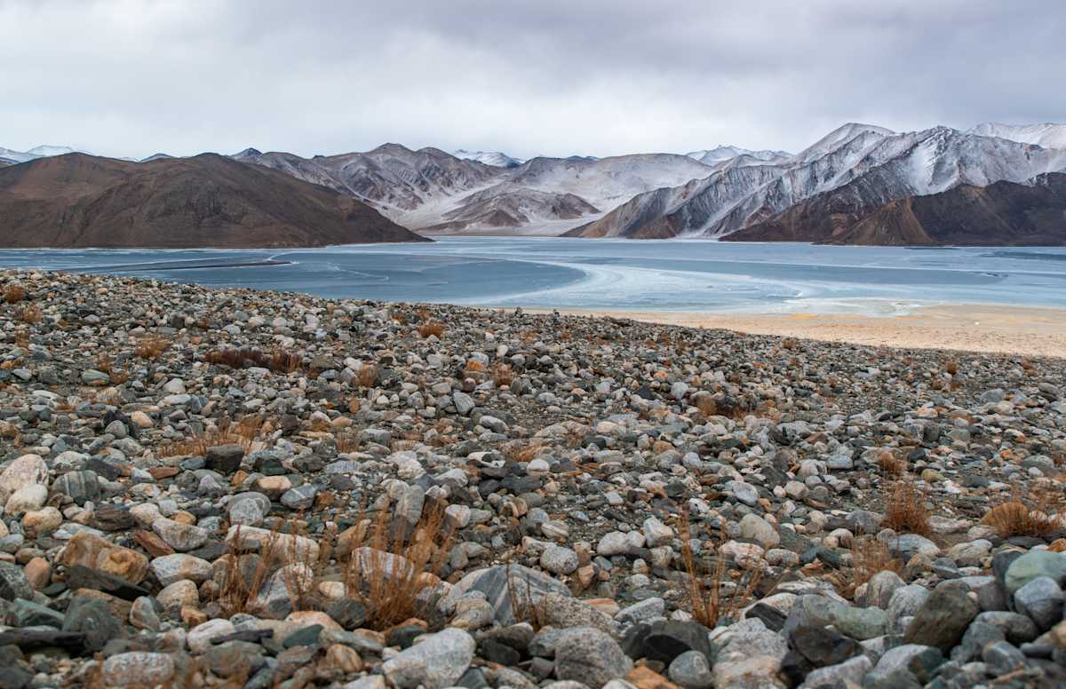 Frozen Lake by Aashish Chandratreya 