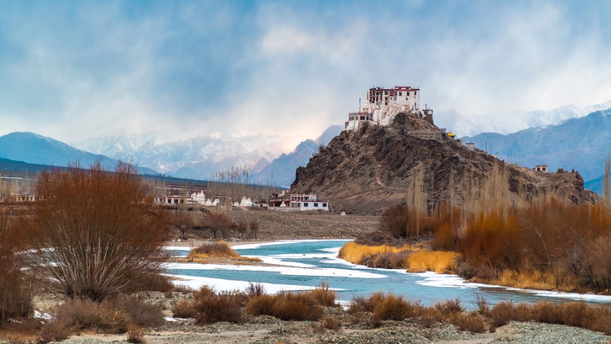 Stakna Monastery by Aashish Chandratreya 