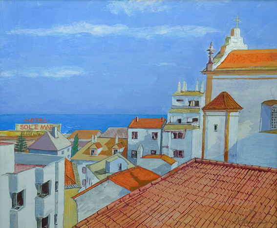 Evening Light, Albufeira by Barry Adamson 