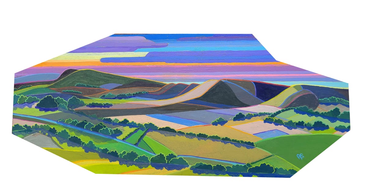 East Sussex South Downs by Andrea Shearing 