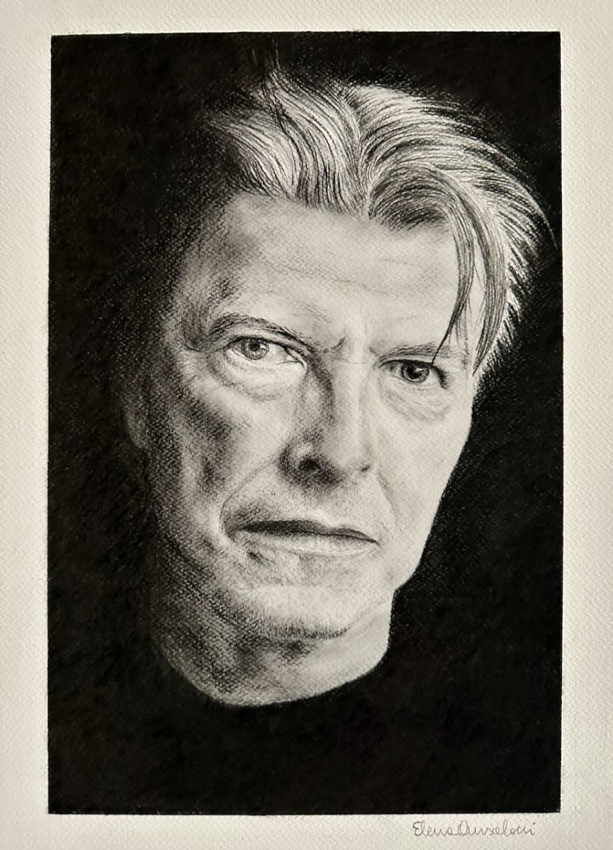 David Bowie by Elena Ansaloni 