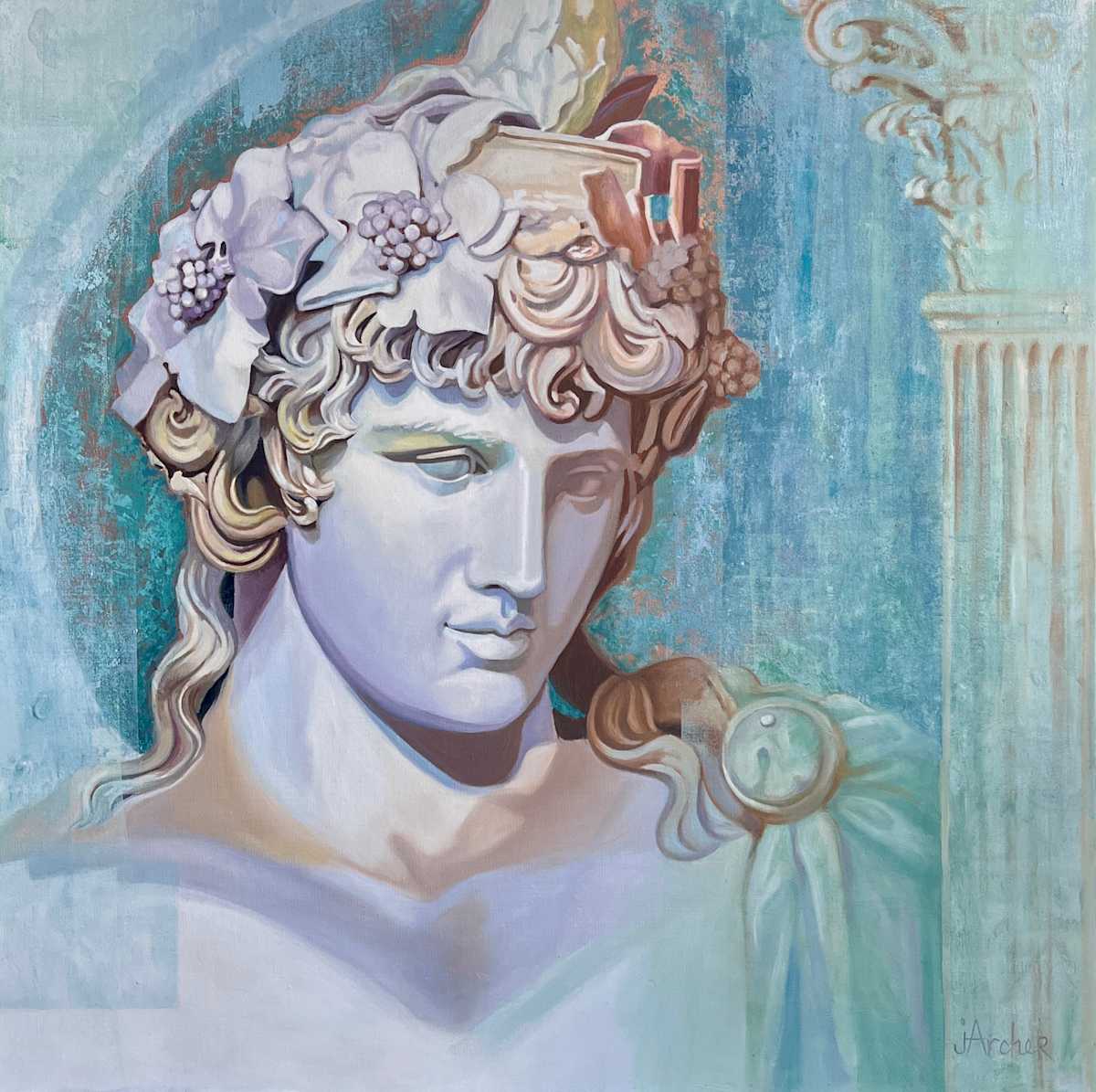 Antinous by Johanna Archer 