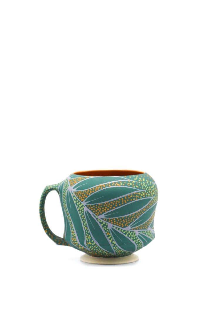 Evergreen Palm Mug by Olivia Avery 