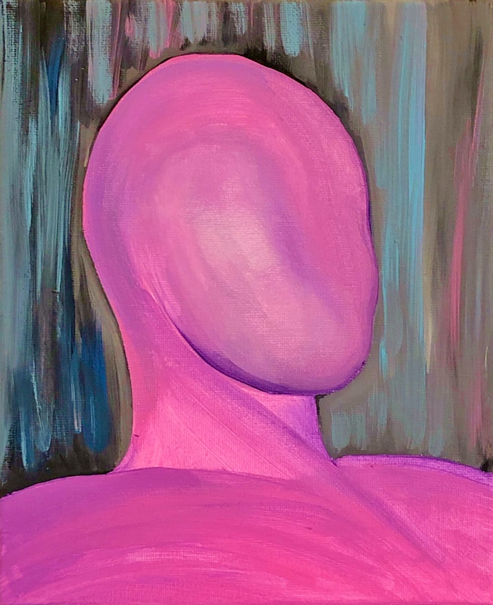 Portrait of a Man by Keri Barker Miller 