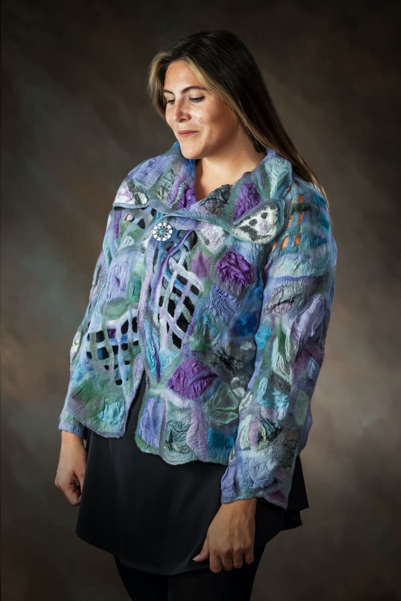 Collage Jacket by Patti Barker 