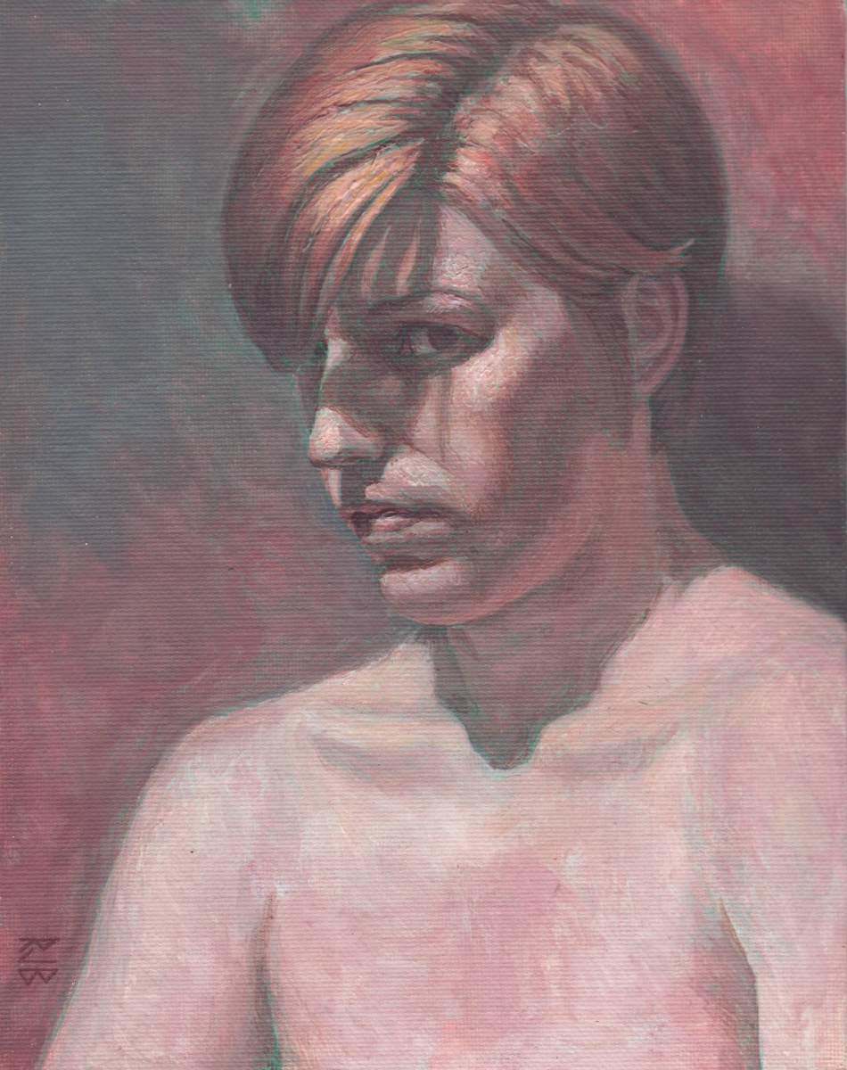 Guarded Study by Rex Barron 