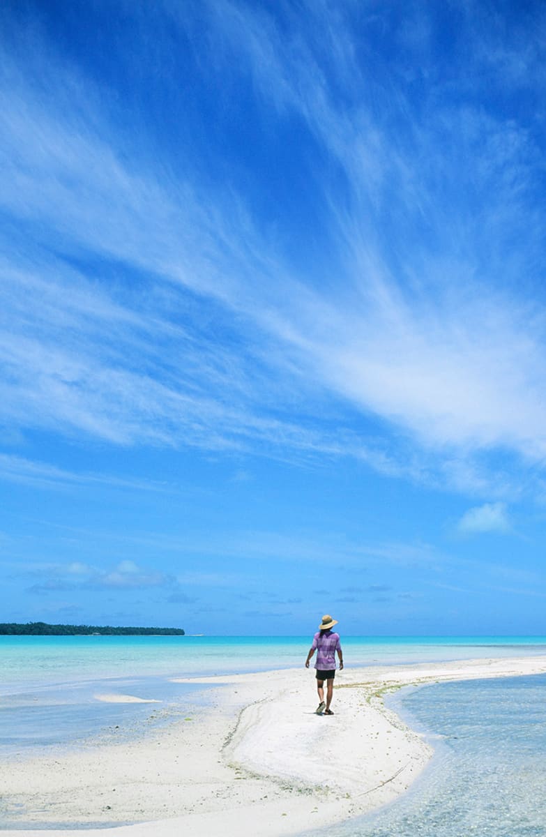 Aitutaki Lagoon, Cook Islands by Debra Behr 