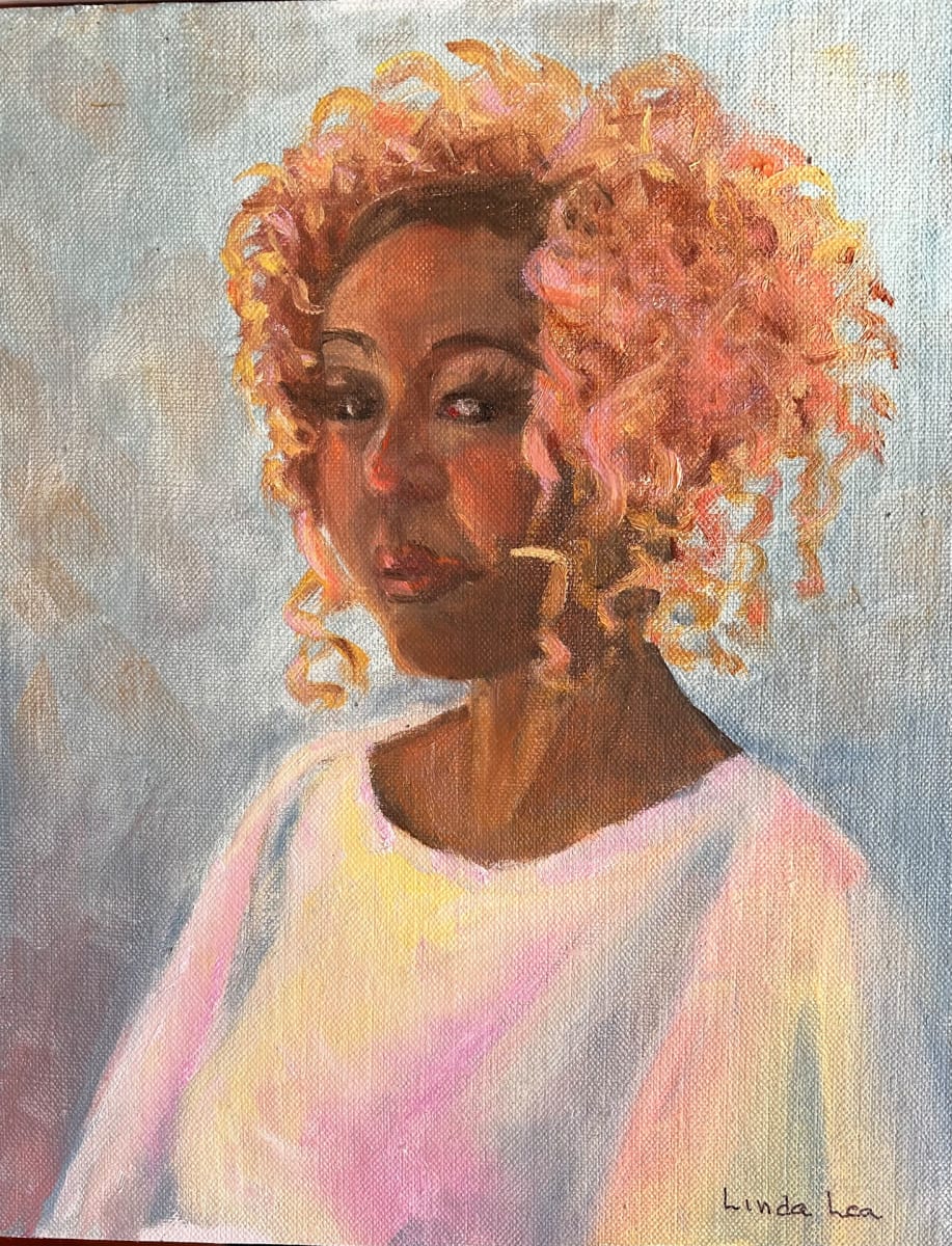 Girl with Curls by Linda Lea Bertrand 