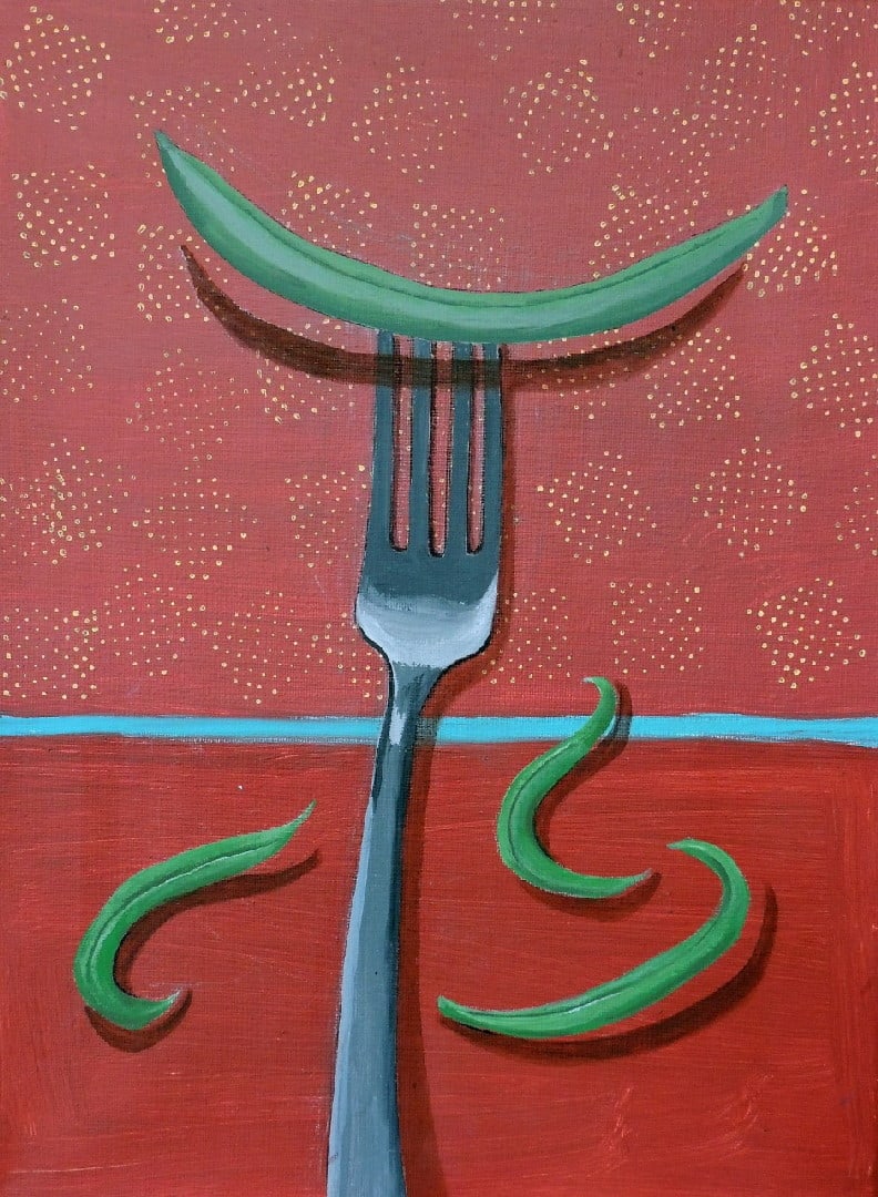 Fork and Beans by Patricia A. Bingham 