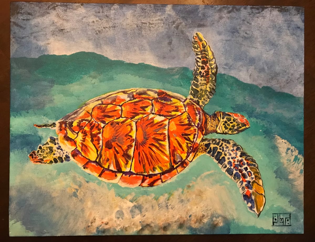 BlakeET’s First Sea Turtle by Blake ET 