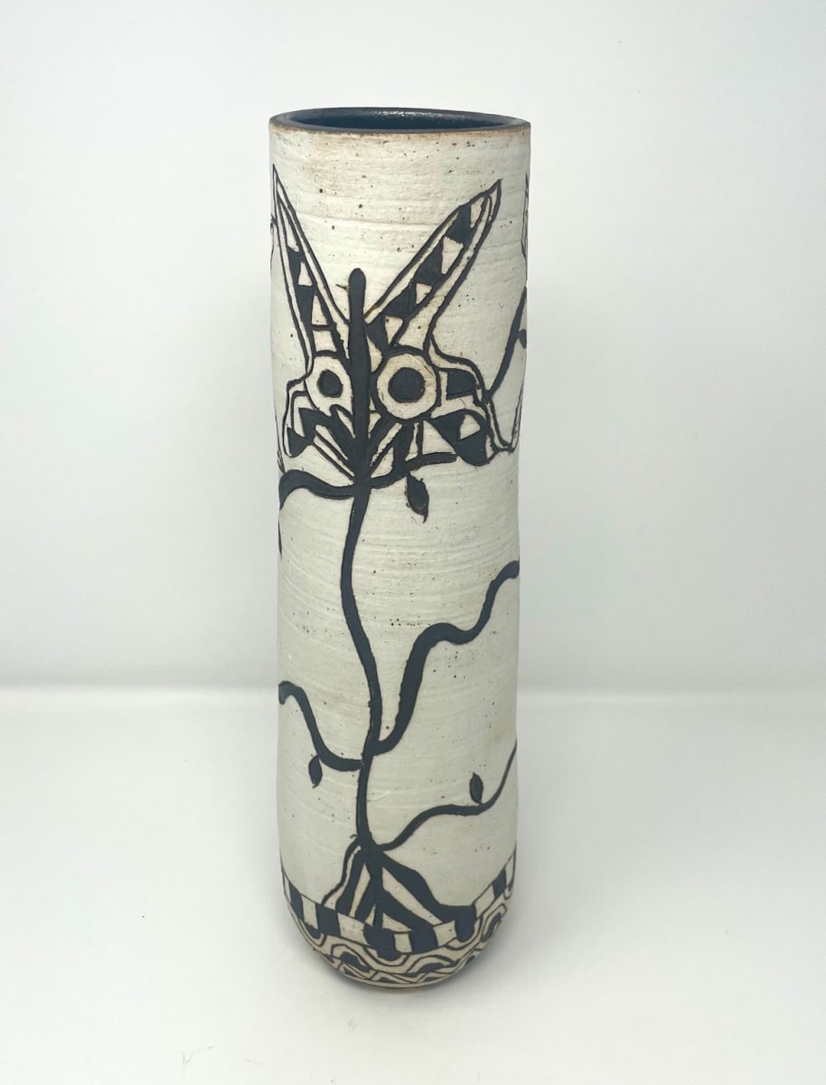 Butterfly Vase by Heather Bradley 