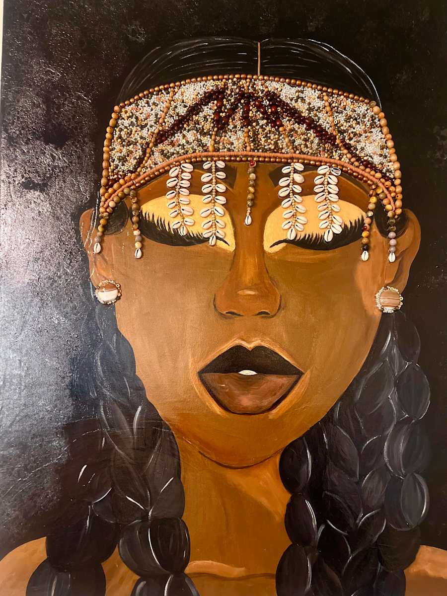 She wears Strength by LaKelle Brawley 