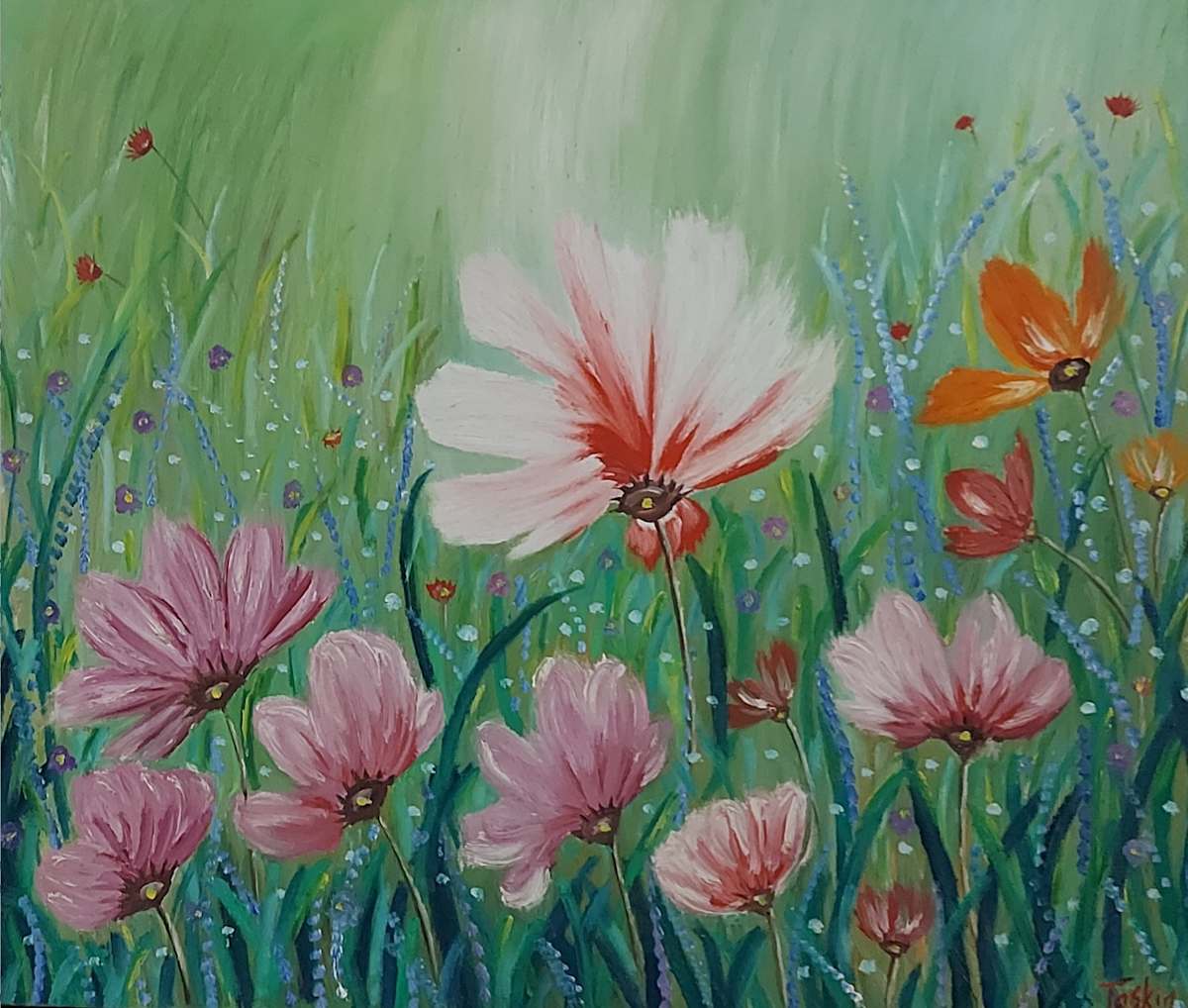 Floral Bloom by Taskin Butt 