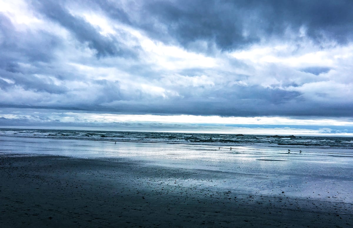 Kalaloch Beach Evening Storm by Rodney Buxton 