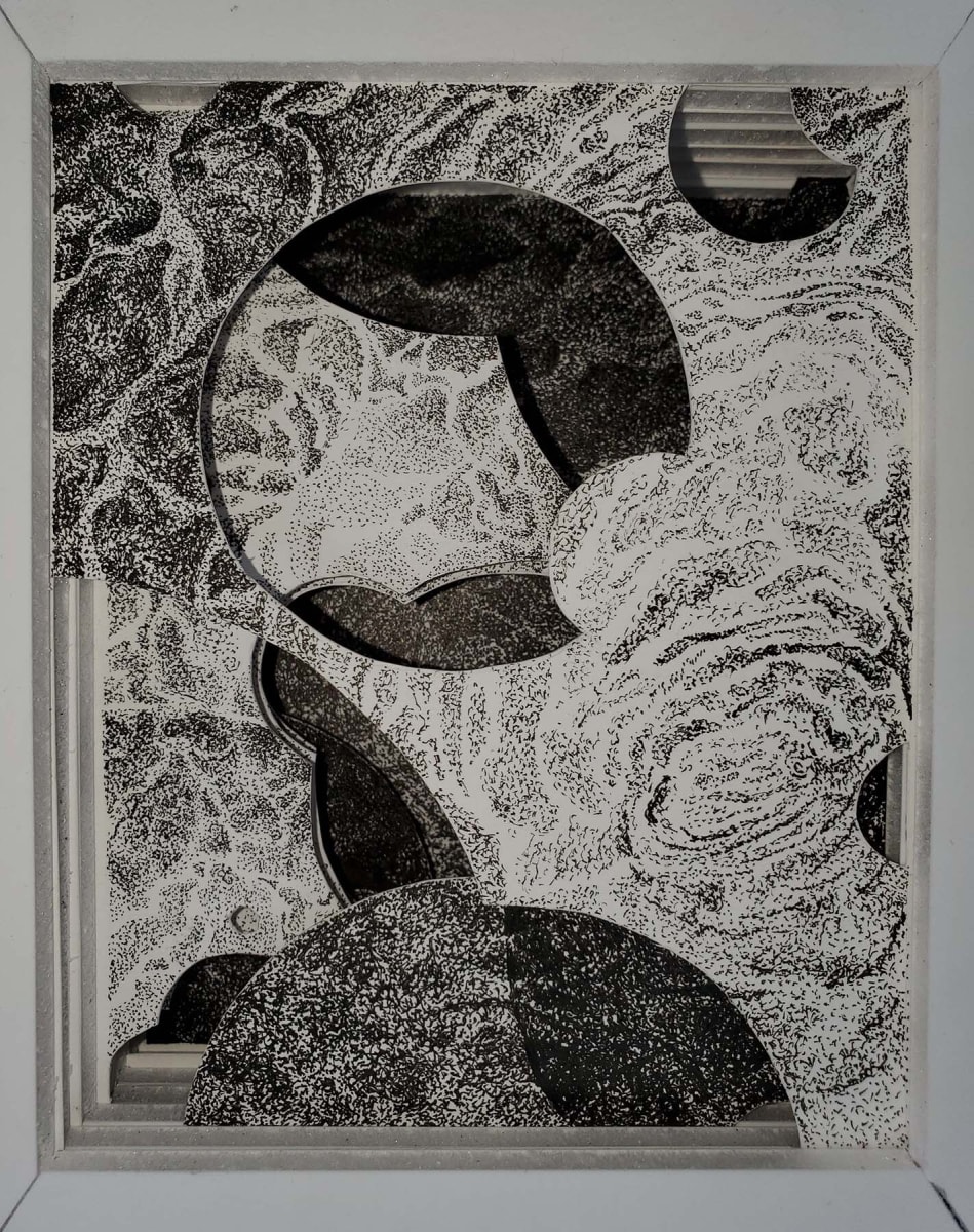 - Current I - Ink on Paper - 9 Inches x 12 Inches - $200 by Dean Carillo Jr., Image 6.