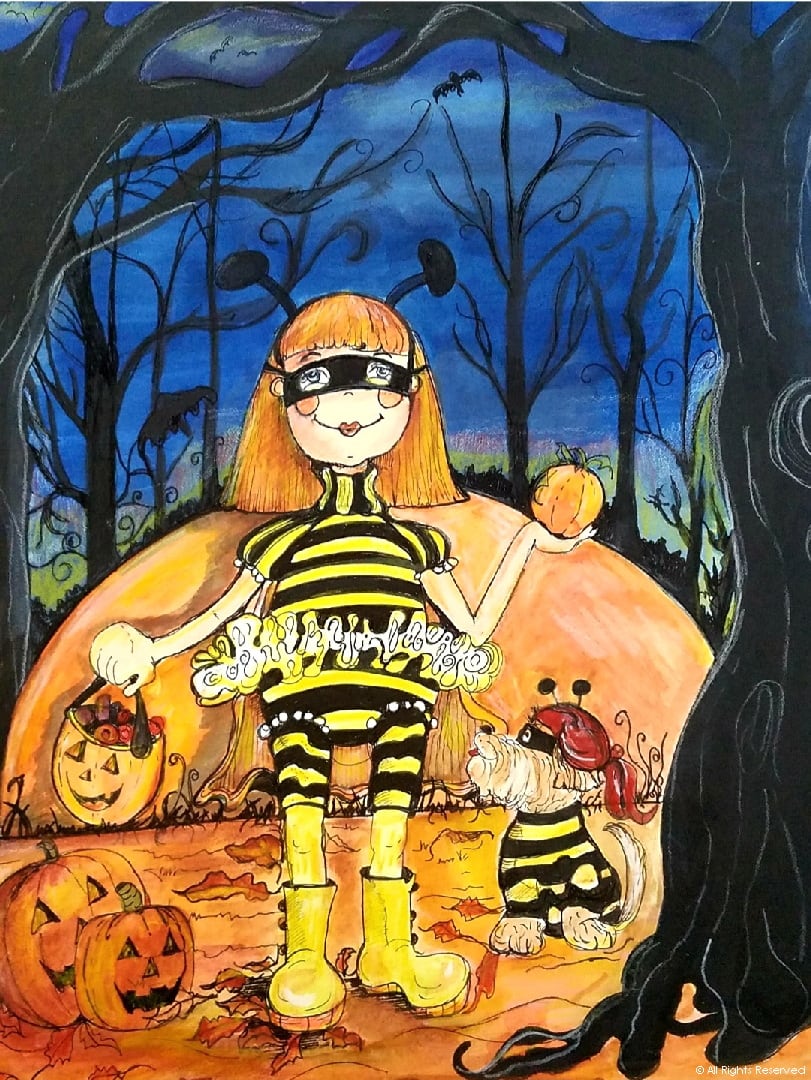 Halloween by Sandra Chase 