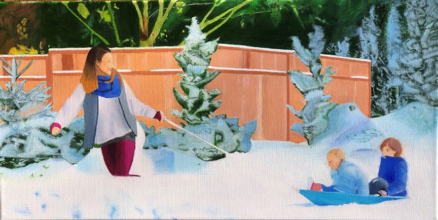 Snow Fun by Grace Chen 