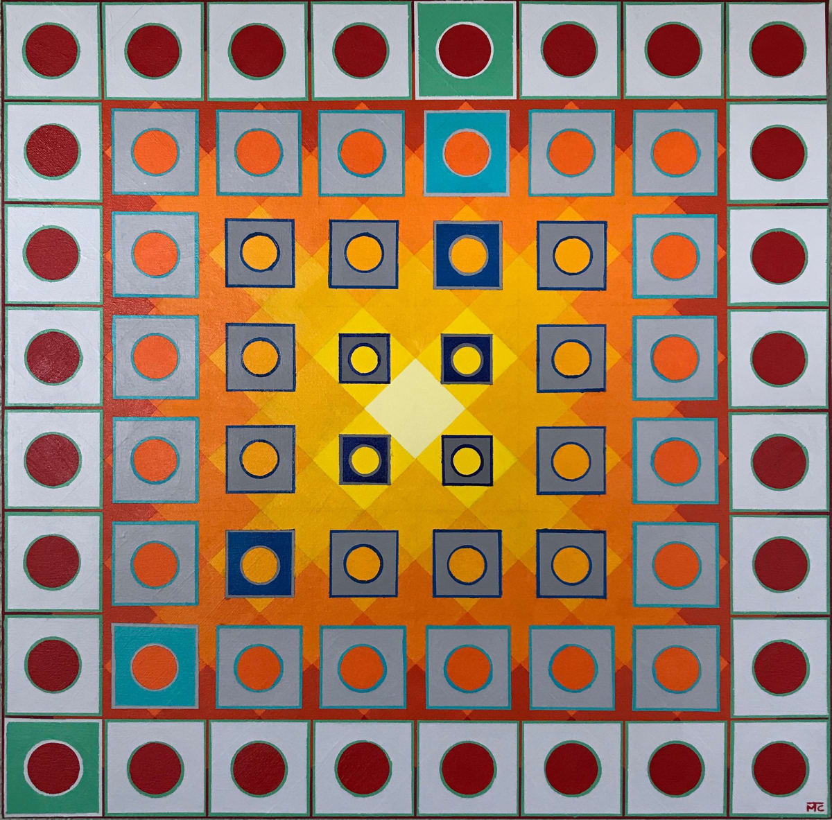 7 O'Clock Sunset by Mark T. Cole, Image 8.