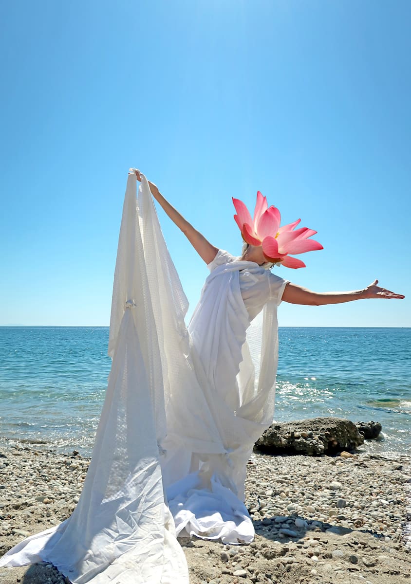 Flower Folk: Beach Lily by Maria Coletsis, Image 4.