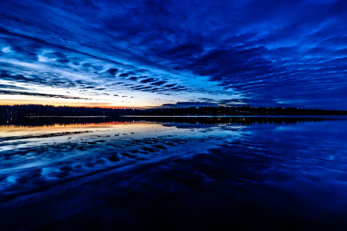 Quilted Azure by Mark Cooley 