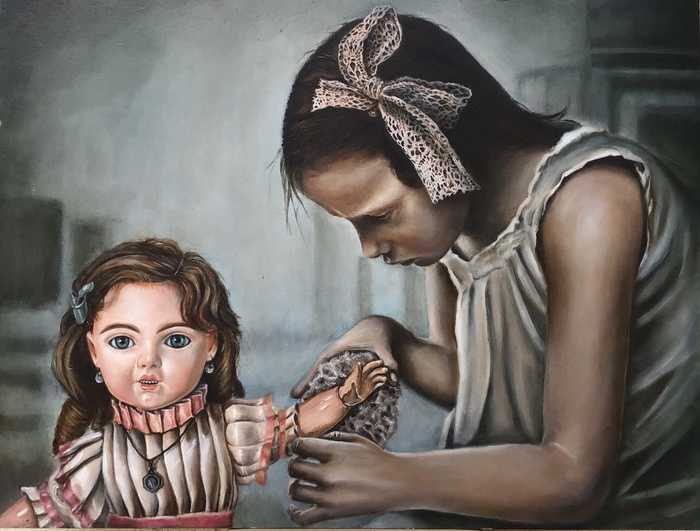 Dolly's Bath by Liz Cooper 
