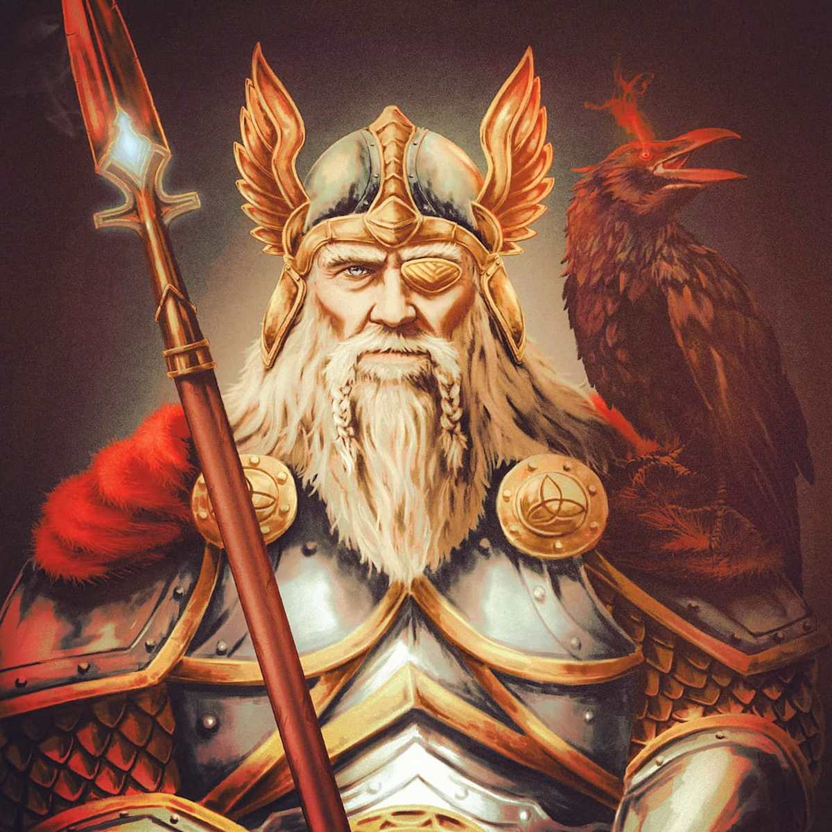 Odin by Vladimir Mineev 