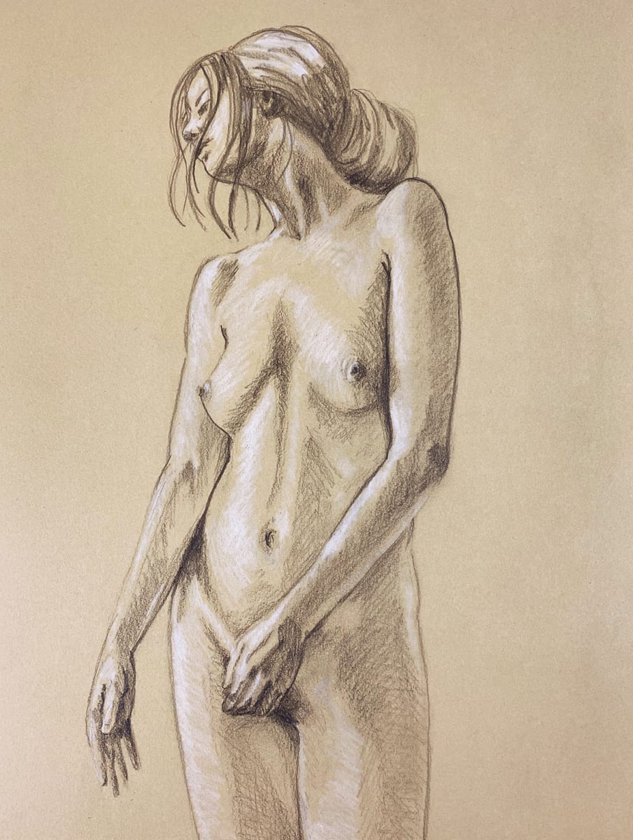 Turned Figure Study by Jess Cross 