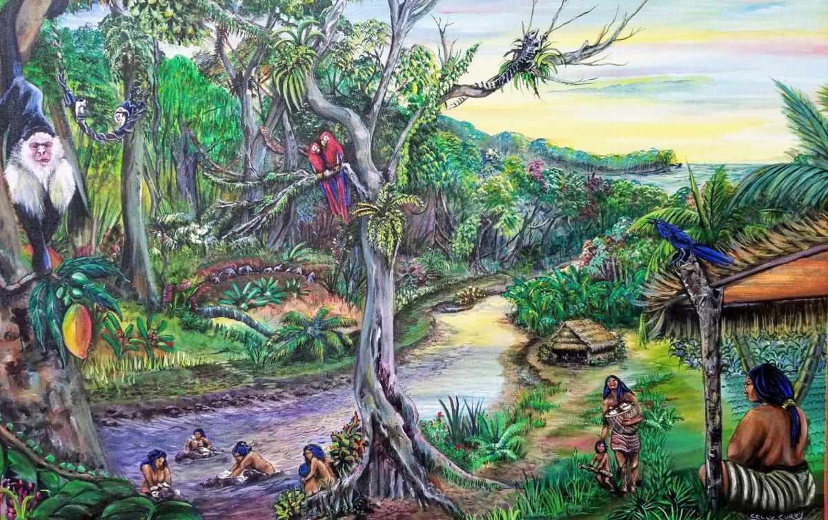 Laundry Day, pre Columbian by Kelly Curry, Image 14.