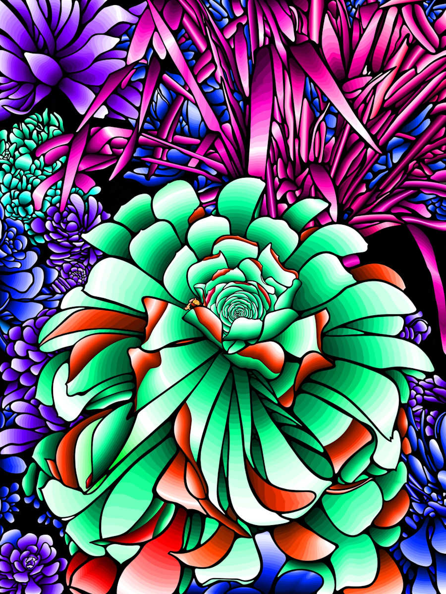 Chlorophyll Study by Michael Dodson 