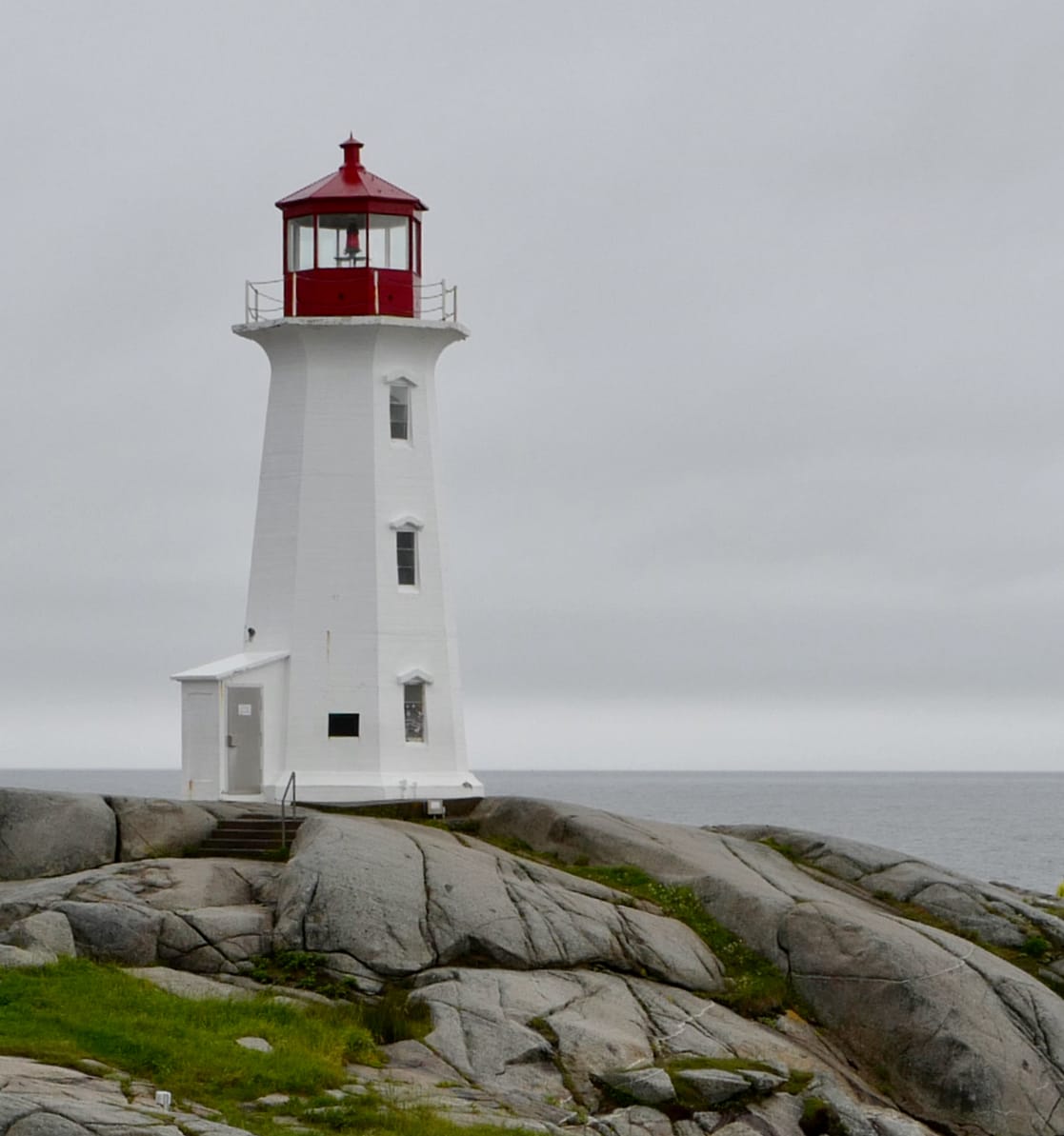 Lighthouse at Peggy's Cove, NS by John F. Doyle 