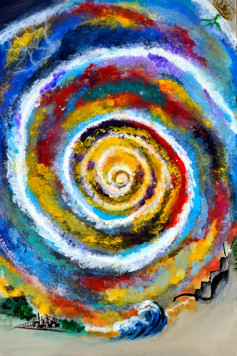 Abstract Galaxy by Soumi Dutta 