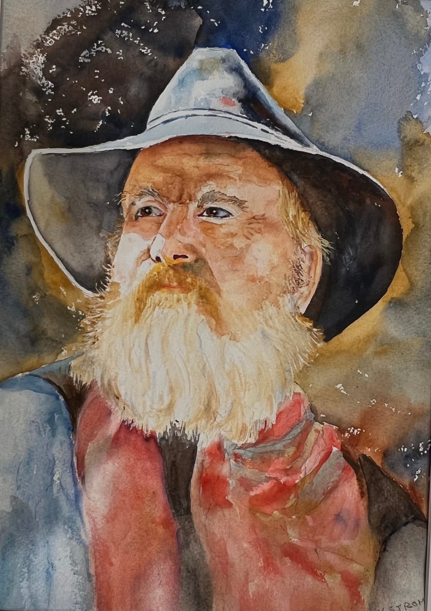 Gazing Cowboy by William Eckstrom 