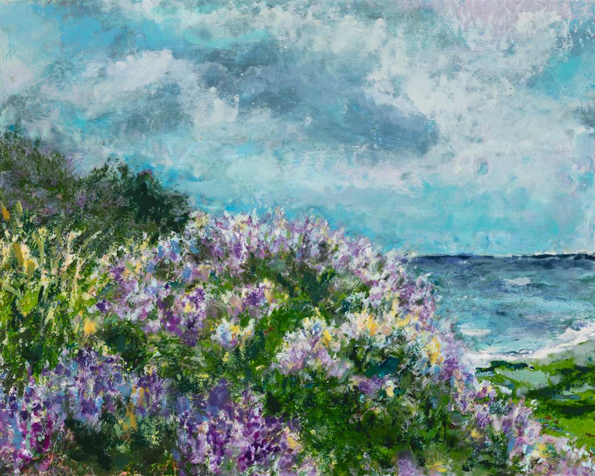 Light on Lupine by Doreen Ellis 