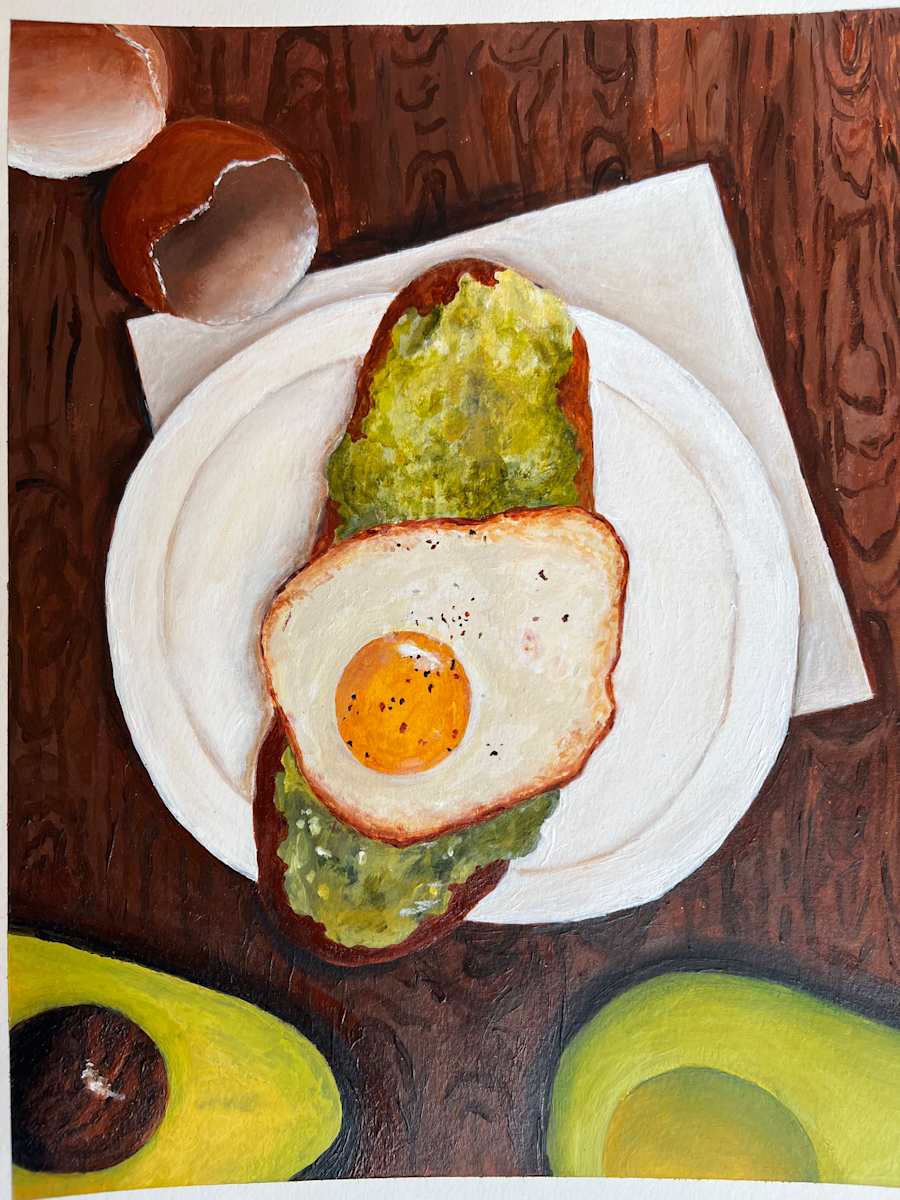 Early Morning Breakfast, Crystal Cove by Emma Byun 