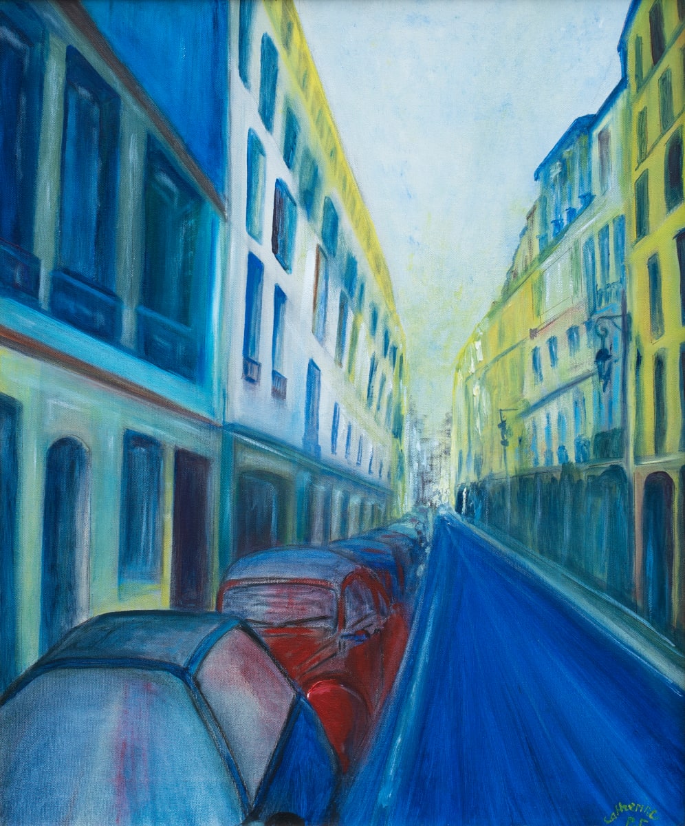 La Rue Bleue by Catherine Ferenczik 