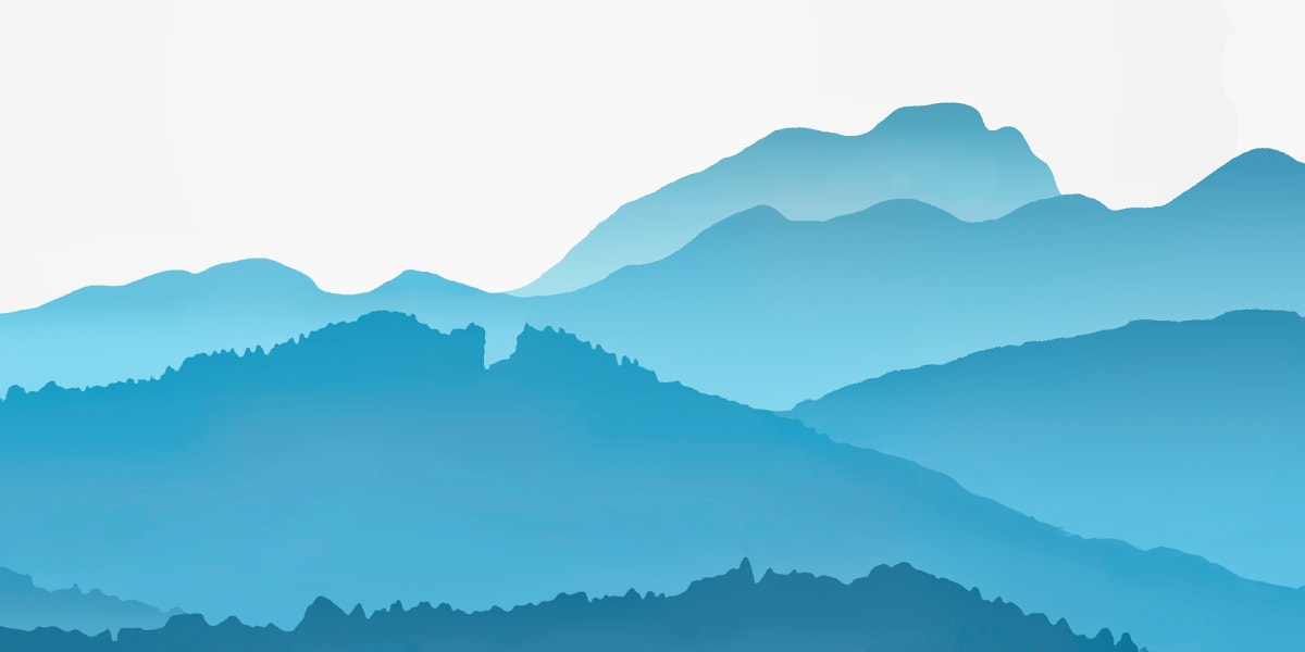 Alps in Blue Fog by Norman Gabitzsch, Image 16.