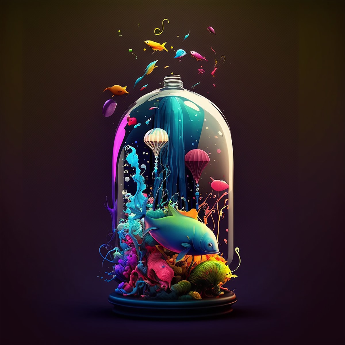 Afterlight: Here FishyFishy 0001 by Brandon Gellis 