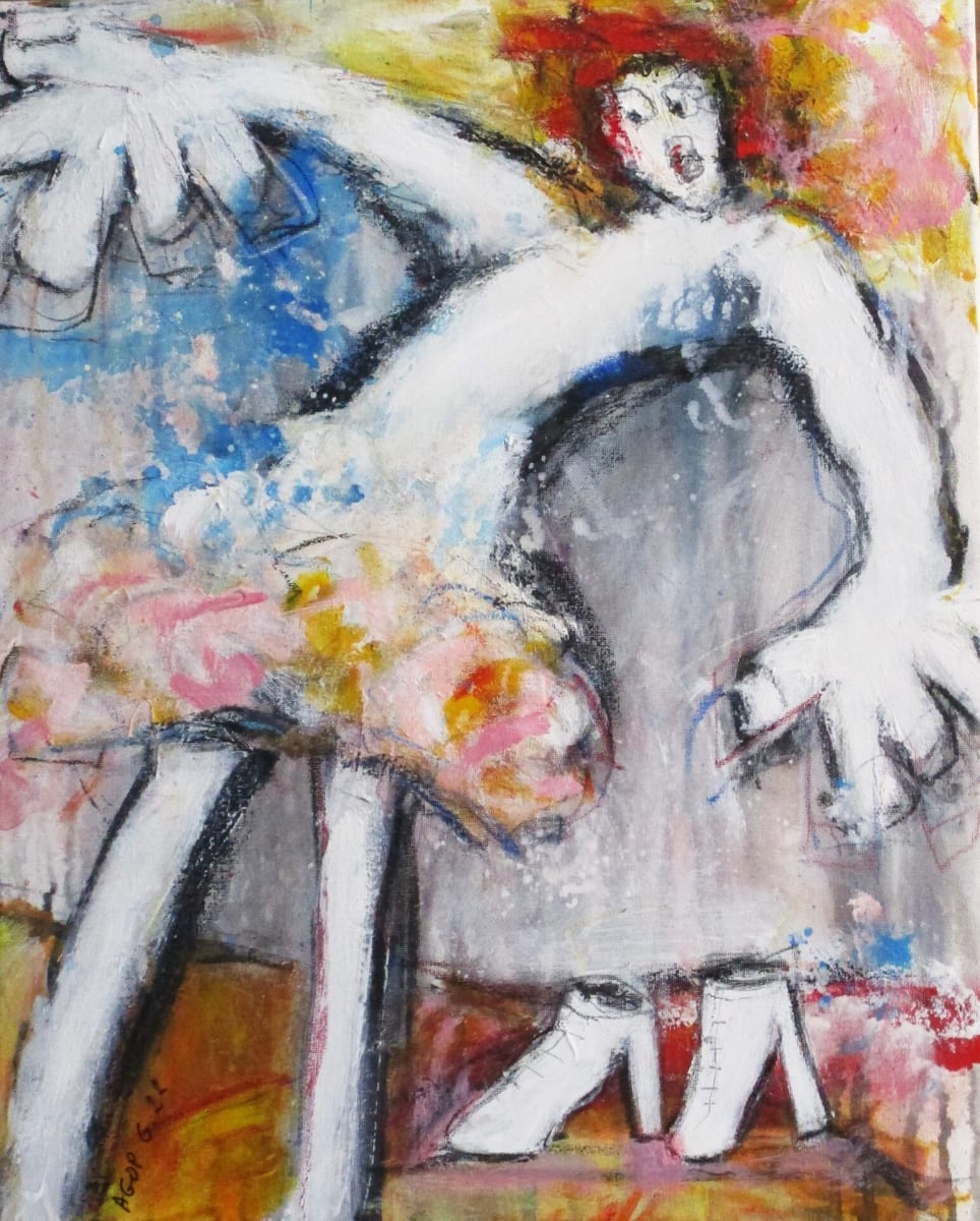 White Dancing Shoes #4 by Agop Gemdjian, Image 14.